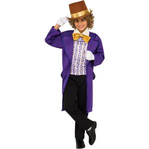 Rubie's Kids Willy Wonka & The Chocolate Factory Willy Wonka Value Costume (Large)