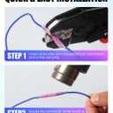 330PCS Marine Grade Heat Shrink Wire Connectors  22-16, 16-14, 12-10, 26-22 AWG Waterproof Electrical Crimp Connector Kit  Tinned Copper, Insulated Butt Splices for Boat, Truck, RV, Automotive