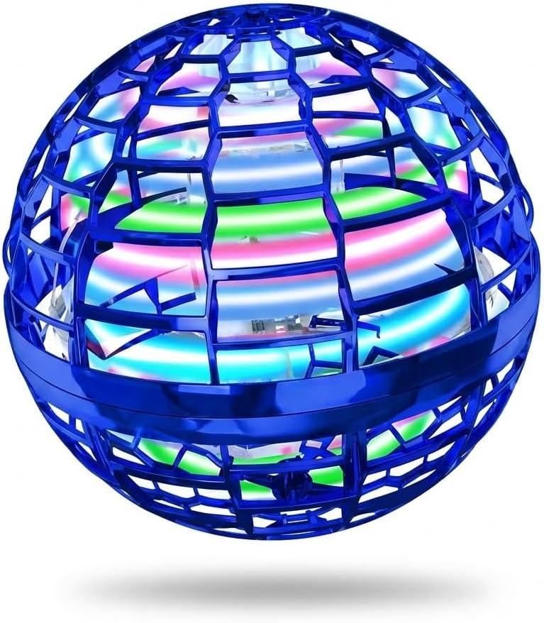 Magic Flying Orb Ball, Space Fly Ball, Galaxy Anti Gravity Boomerang Ball - Cosmic Hover Globe, Magnetic Flying Saucer Toys for Kids Ages 6+ Boys Girls(2PCS)