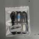 Lightning Cable 3ft 3Pack [Apple MFi Certified] Nylon Braided iPhone Charger Cable Heavy Duty Charging cord Compatible with iPhone 14/13/12/11/Pro Max/X/Xs Max/Xr /8 Plus/ 7 Plus/ 6 Plus/iPad Mini/Air (Black)