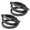 2Pcs 07200536 Auger Drive V-Belt Set Replaces Replacement for Ariens Deluxe 24"-30" Snow Blowers for Deluxe Track 24"-30" for Platinum 24" 30" Snowblowers 921011 921012 921013 Belts