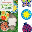 Creative Roots Paint Your Own Butterfly, Ladybug & Sun Stepping Stone by Horizon Group USA, 1 box of 3 count