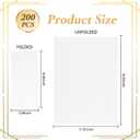 DaYammi 200 PCS White Napkins Disposable Hand Towels, Soft and Absorbent Linen Feel Dinner Napkins, Napkins Everyday, Elegant Decorative Paper Guest Towels for Kitchen Bathroom Wedding Party