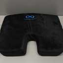 Everlasting Comfort Memory Foam Car Seat Cushion for Long Driving - Back Pain, Sciatica, Tailbone Pain Relief - Adult Booster Wedge Seat Cushions for Car, Truck Seats - Non-Slip, Washable Cover