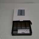 JANE EYRE Utensil Drawer Organizer, Cutlery Tray Silverware Flatware Storage Divider for Kitchen, Mesh Wire with Non-slip Foam Feet, 5 Component, Black