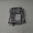 LINZINAR Plant Stand Indoor Outdoor Metal 4 Tier 5 Potted Multiple Flower Pot Holder ShelfPlanter Display Shelving Unit for Patio Garden Corner Balcony Living Room (Dark Grey)