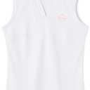 Vichyie, Girls' Sleeveless Polo Shirts Golf Tennis Polo Lightweight Shirts Quick Dry, Medium