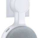 Outlet Wall Mount Holder for Google Home Nest Mini (1st & 2nd Generation), A Space-Saving Accessories for Google Home Mini Voice Assistant (White)
