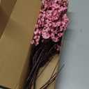 8Pcs Babys Breath Artificial Flowers Silk,Real Touch Pink Bouquets Fake Flowers for Valentine's Day Vase Home Office Wedding Indoor Outdoor Centerpiece Table Decorations