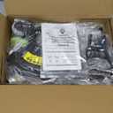 Electric String Trimmer Cordless with 2x2.0Ah Battery, 20V Battery Powered 12-inch Lawn Mover & Edger Lawn Tool with Charger, Powered Grass Trimmer with 8pcs Spool Line for Yard, Garden, Green