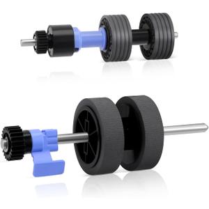 B12B819031 Scanner Exchange Roller Kit Replacement Compatible for Epson DS-530 ES-400 ES-500W ES-865 FF-680W DS-570W DS-575 DS-770 DS-780 DS-870 DS-970 DS-975, Replace B12B819041