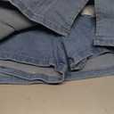 Skorts Skirts for Women Denim Mini Skirt Side Slit with High Waisted Jean Shorts Stretchy Skirt Skorts Skirts for Women Dressy Jean Skort for Teens Going Out Shorts Z-Denim Blue S