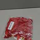 24 Pcs Red Velvet Bows for Christmas Tree,Red Bows Velvet Ornaments Christmas Tree Bow for Gift Wrapping Door Vintage Garland Wreath,Rustic Holiday Decor-1" Wide,3.5 x 3.5 Inch