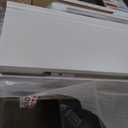 Frank King Size Bed, Carved Details, Finial Posts, Classic White Solid Wood