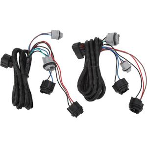 Driver & Passenger Side Tail Lamp Wiring Harness Compatible with Chevy Silverado 1500/1500HD 2500HD 3500 2003-2007, Replace 16531401 16531402