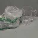 COKTIK 2 Pack Heavy Large Beer Glasses with Handle - 20 Ounce Glass Steins, Classic Beer Mug glasses Set