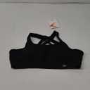 Yvette Sports Bra High Impact Adjustable Criss Cross Back, Full Support for Large Bust No Bounce Large