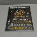 60th Birthday Cards for Women Men, 3D Pop Up 60th Birthday Gift Ideas for Grandma Mom Dad, Funny 60 Year Old Birthday Decorations for Husband Wife Parents Him Her, Jumbo Back In 1966