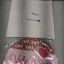 Bucherry Two Sided Valentine's Day St. Patrick's Day Door Sign 3D Thickened Wooden Reversible Irish Decor Valentine Decorations Heart Clover Welcome Door Sign for Yard Home Decorations