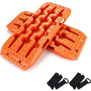 HOXWELL Off Road Traction Boards with Velcro Straps for Snow, Sand, Mud