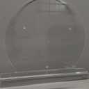 MT Universal Turntable Dust Cover for Modern Vintage Record Players - LP Vinyl Accessories - Premium [5mm] Transparent Ultra-Clear Acrylic, Arched