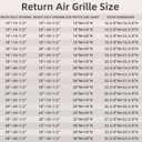 Return Air Filter Grille 24x14,Air Return Vent Cover for 24"W x 14"H Duct Opening,Steel HVAC Vent Covers for Wall and Ceiling,Holds 1" Thick AC Filter