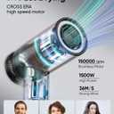 Cosy Companions Hair Dryer - High-Speed 150,000 RPM Hairdryer for Fast Drying, 500Million Negative Ionic & Thermo-Control & Cool Shot Button & HD Display Blow Dryer with Magnetic Diffuser & Nozzle