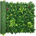 Artificial Boxwood Panels: 40" x 120" (33.5 sqft) Green Decor