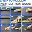 Pond Liner Seam Tape Kit - 60 Feet x 3 Inch - Double Sided Butyl Tape - Bond Seal or Repair EPDM PVC HDPE LDPE RPE LLDPE - Perfect for Small or Large Fish and Koi Ponds Waterfalls and Water Features