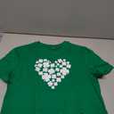 St Patricks Day Shirt Women Luck Shamrock Shirts Cute Saint Patricks Day Crop Top Irish Raglan Shirt (S) 