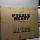 Puzzle Ready 1500 Pieces Jigsaw Puzzle Caddy Board - Portable Puzzle Table Storage with 6 Sorting Trays, 27 x 36 Caddy Featuring Non-Slip Surface for Adults & Kids