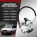 Nakkaa Rear Tailgate Trunk Lock Actuator Compatible with Grand Caravan 2008-2017 Town Country 2009-2016 DLA1394