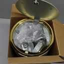 Sage Green Bathroom Accessories Set, 10PC Bathroom Set, Bath Accessory with Pop Up Trash Can, Soap Dispenser, Toilet Brush, Toothbrush Set Qtip Holders & Tray