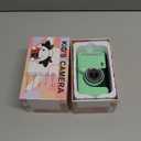 Kids Camera, Birthday Gifts for Boys and Girls Age 3-8,Video Recorder for Kids 8-12,Childrens Digital Camcorder for vlogging Portable Kids Selfie Camera with 32GB SD Card Green