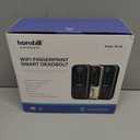 Keyless Entry WiFi Smart Lock, Hornbill Fingerprint Smart Deadbolt with App Control, Compatible with Alexa, Touchscreen Keypad Door Lock with Auto-Lock for Rentals Home (Matte Black)