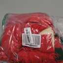 Liitrsh 4 Pack Christmas Knitted Scarves Soft Holiday Knit Scarves with Tassels for Unisex Adult Festive Family Matching Accessories for Christmas Party Photo Gifts