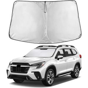 EcoNour Windshield Sunshade Compatible for Subaru Ascent 2019-2024 2025 2026, Sun Visor for Front Windshield & Window Sun Shade Cover, UV Heat Blocker & Protector, Car Accessories