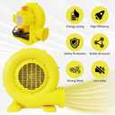 Bounce House Blower, 750W 1.0HP Powerful Inflatable Blower Portable Air Pump for Inflatables, Bubble House, Jump Slides, Water Slide, Inflatable Castle