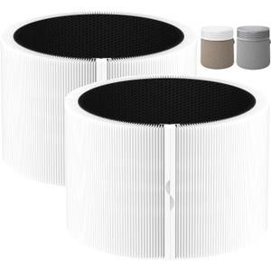Blue Signature Replacement Filter Compatible with Blue Signature Large Model Air Purifier SP4i, True HEPA and Odors Blocked Filter for Pollen, Dust, Smoke, Pet Hair & Odors(2 Pack)