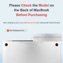 Designed for MacBook Air 13 inch Case 2021-2018 A2337 M1/A2179/A1932, Ultra-Thin Hard Shell Case for MacBook Air 13.3" with Keyboard Cover & USB Adapter & Webcam Cover, Abstract Flowers