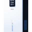 Dehumidifier, Dehumidifiers for Home, 98 OZ Water Tank, (1000 sq.ft) Quiet Dehumidifier for Basement Bathroom Bedroom with Humidity Display, Auto Shut Off, Relaxing 7 Color Ambient Light(Ivory)