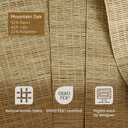Replacement Fabric Panels, 4-Pack, Natural Woven, Mountain Oak, 23"W x 96"H