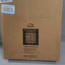 Mayfair Cameron Black Toilet Seat, Non Slip Heavy Duty Wood, Easy Clean, Made in USA, Round