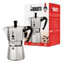 Bialetti - Moka Express: Iconic Stovetop Espresso Maker, Makes Real Italian Coffee, Moka Pot 9 Cups (14 Oz - 420 ml), Aluminum, Silver