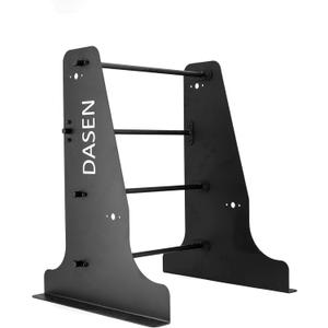 Dasen Wall Mount Storage Rack For Tour Trunk Pack Pak Backrest Sissy Bar Mounting Luggage Rack Compatible with Harley Touring Road King Electra Road Street Glide CVO FL and Other Models