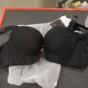 FallSweet Padded T Shirt Bras for Women Push Up Comfort Underwire Brassiere 38C