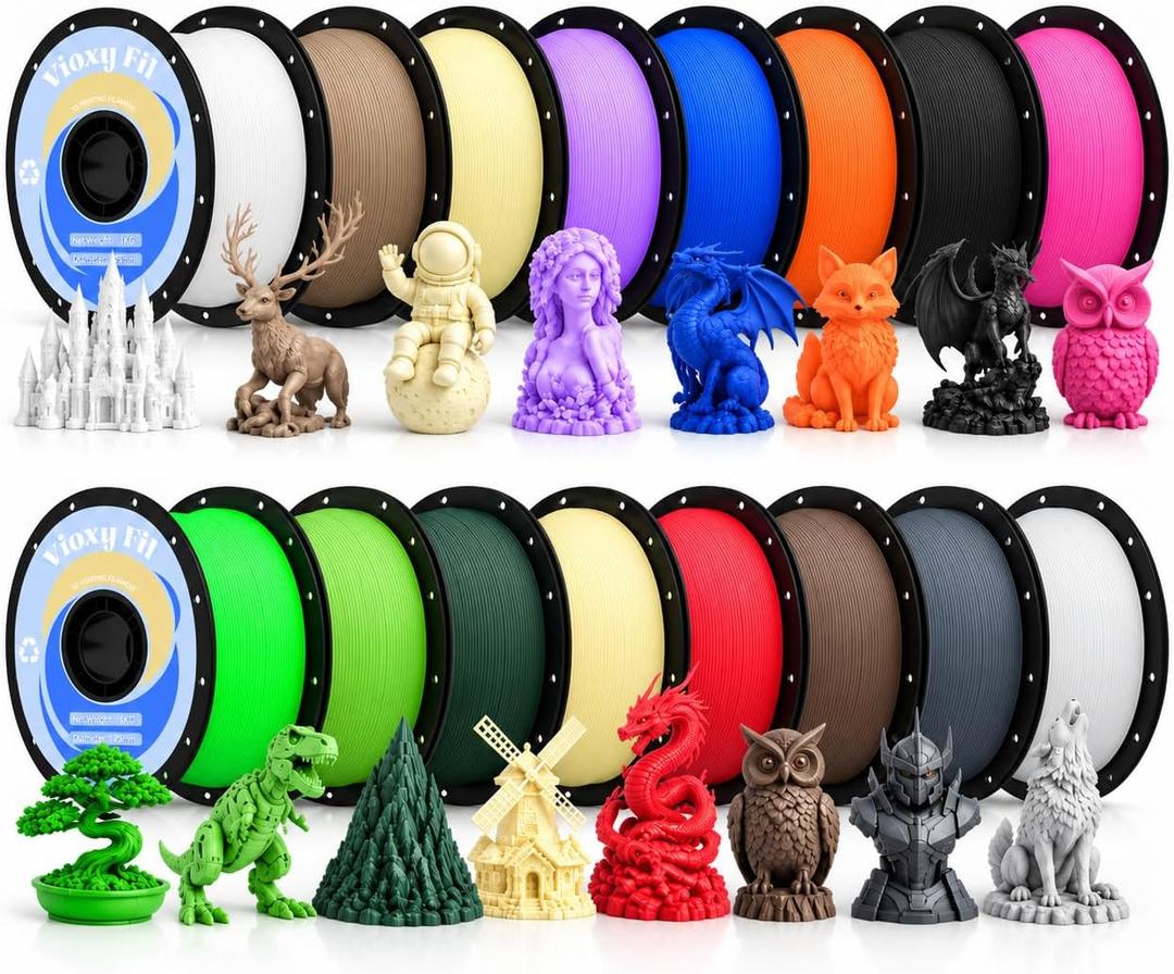 16kg PETG 3D Printers Filament Bundle, 1kg Spool(2.2lbs)