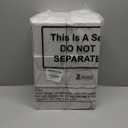 Zopeal 6 Pack Graphite Canisters Sets for Kitchen 50oz Stainless Steel Kitchen Canisters with Transparent Windows Flour Sugar Container Metal Jar Countertop Set for Coffee Tea Decorative