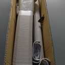 Mini Split Line Set Cover: 4" 17Ft Line Set Cover Kit for Minisplit with Flexible Duct, Decorative Lineset Hide Cover Kit for Air Conditioner, HVAC, Heat Pumps, Central AC Pipe, White