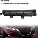 GXARTS Front Lower Grille Radiator Shutter Grille Assembly with Motor 62330-6CA0C 62330-6CA0A NI1206106 Fit For Nissan Altima SL SR SV 2.0L 2.5L 2019 2020 Air Shutter Active Grille Shutter Assembly